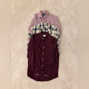 Men’s Button Down Shirts - SELLING 3 TOGETHER!